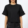 See By Chloé Women's Sleeve Detail T-Shirt - Black - Image 1