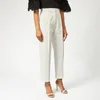 See By Chloé Women's Pleat Front Trousers - Crystal White - Image 1