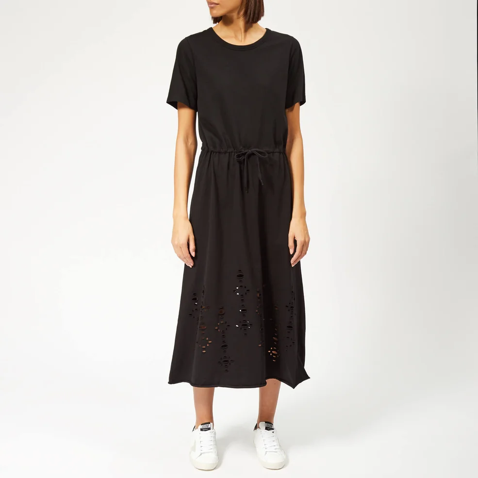 See By Chloé Women's Laser Cut Jersey Dress - Black Image 1
