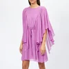 See By Chloé Women's Textured Frill Detail Dress - Striking Purple - Image 1