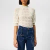 See By Chloé Women's High Neck Knit Top - Crystal White - Image 1