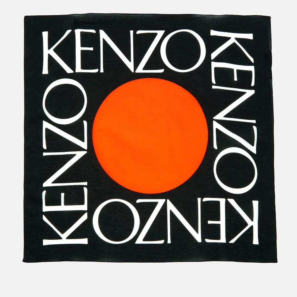KENZO Women's Seasonal Bandana - Black Image 1