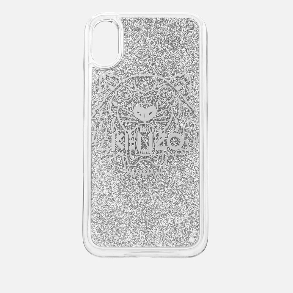 KENZO Women's Tiger iPhone X Case - Silver Image 1