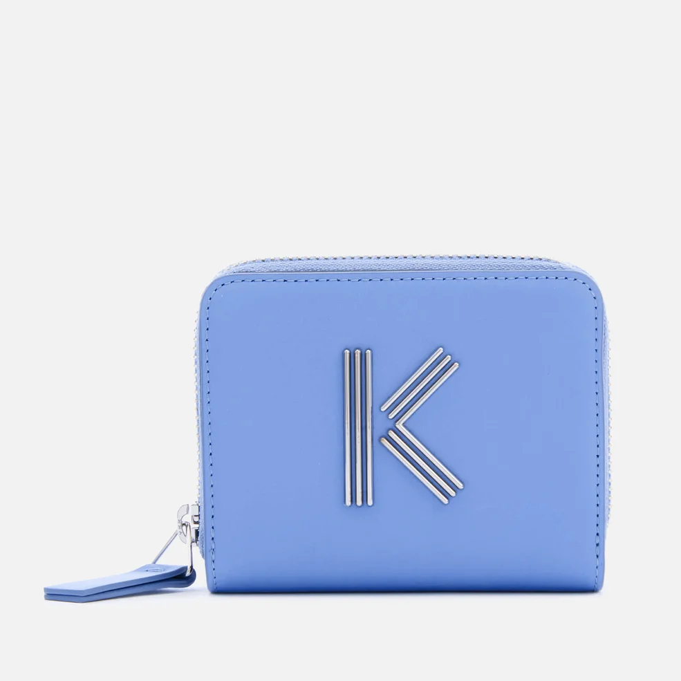 KENZO Women's Squared Wallet - Sky Blue Image 1