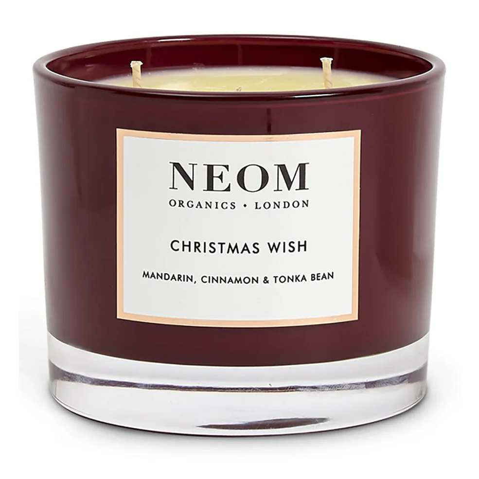 NEOM Christmas Wish 3 Wick Scented Candle Image 1