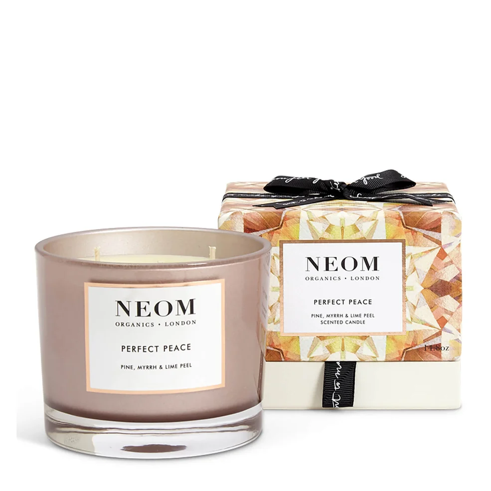 NEOM Perfect Peace 3 Wick Scented Candle Image 1