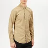 Polo Ralph Lauren Men's Garment Dyed Oxford Long Sleeve Shirt - Surrey Tan - Image 1