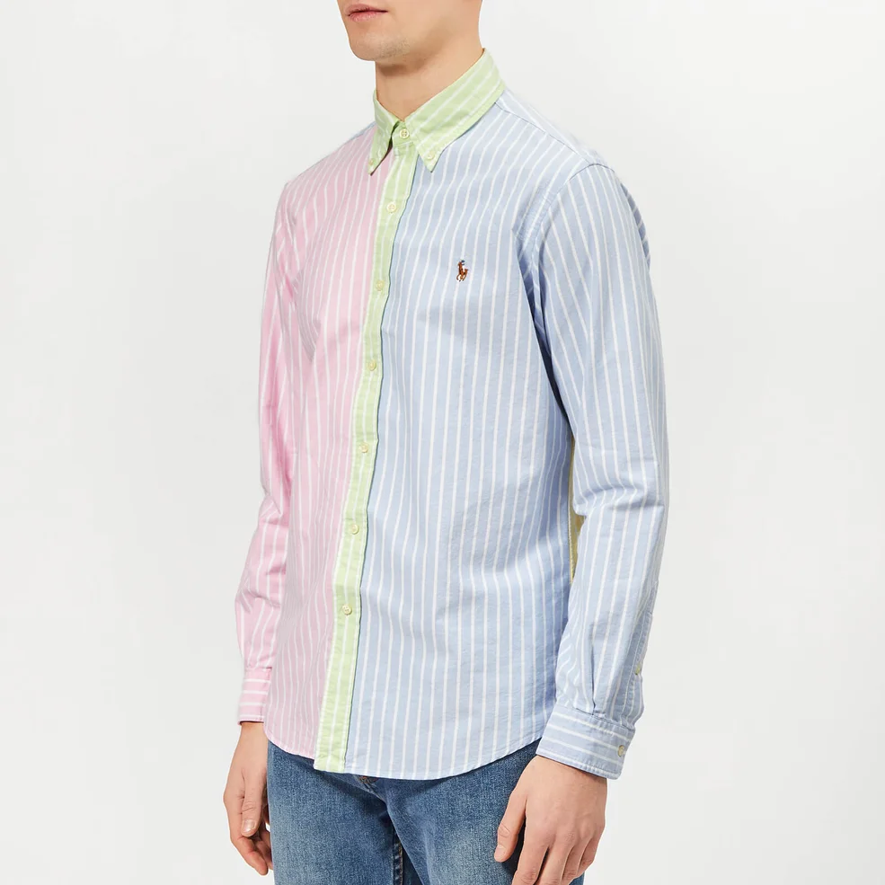 Polo Ralph Lauren Men's Oxford Regular Fit Shirt - Fun Stripe Image 1
