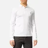 Polo Ralph Lauren Men's Slim Fit Long Sleeve Pima Polo Shirt - White - Image 1