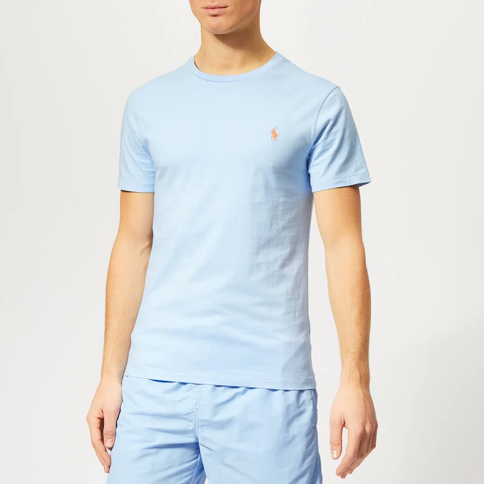 Polo Ralph Lauren Men's Crew Neck T-Shirt - Baby Blue Image 1
