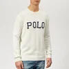 Polo Ralph Lauren Men's Logo Crew Neck Knitted Jumper - White - Image 1