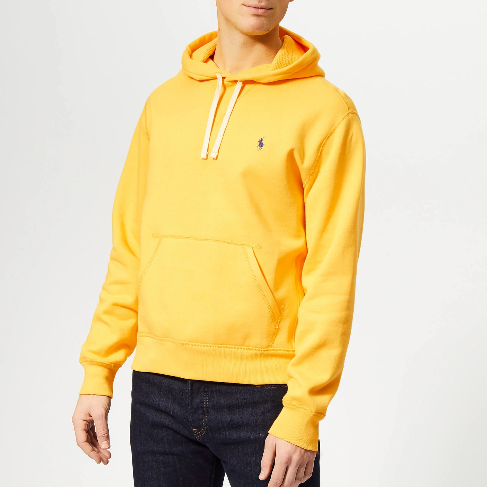 Polo Ralph Lauren Men's Pop Over Hoody - Chrome Yellow Image 1