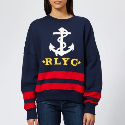 Polo Ralph Lauren Women's Anchor Sweatshirt - Navy