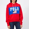 Polo Ralph Lauren Women's Pullover Polo Hoodie - Red - Image 1