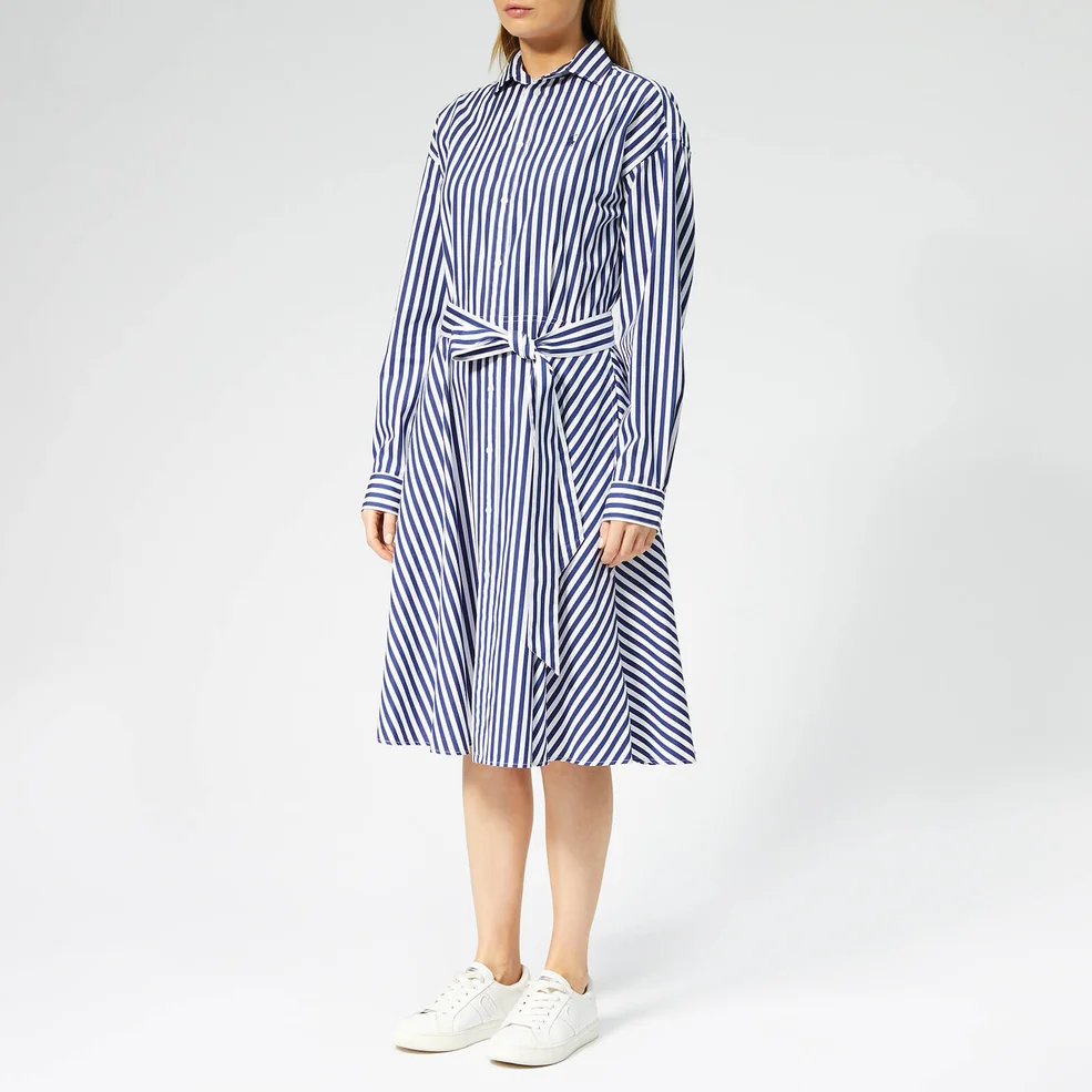 Polo Ralph Lauren Women's Stripe Shirt Dress - Multi Image 1