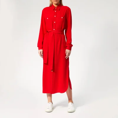 Polo Ralph Lauren Women's Shirt Dress - Red