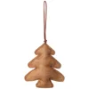 Broste Copenhagen Fade Christmas Ornament - Beige - Tree - Image 1