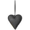 Broste Copenhagen Fade Christmas Ornament - Black - Heart - Image 1