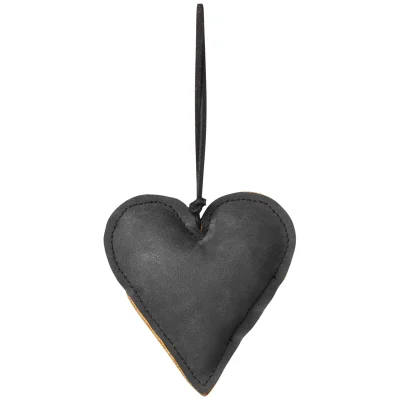 Broste Copenhagen Fade Christmas Ornament - Black - Heart