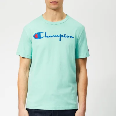 Champion Men's Script T-Shirt - Teal
