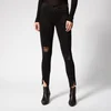 Frame Women's Le Skinny de Jeanne Side Fray Jeans - Hathaway - Image 1