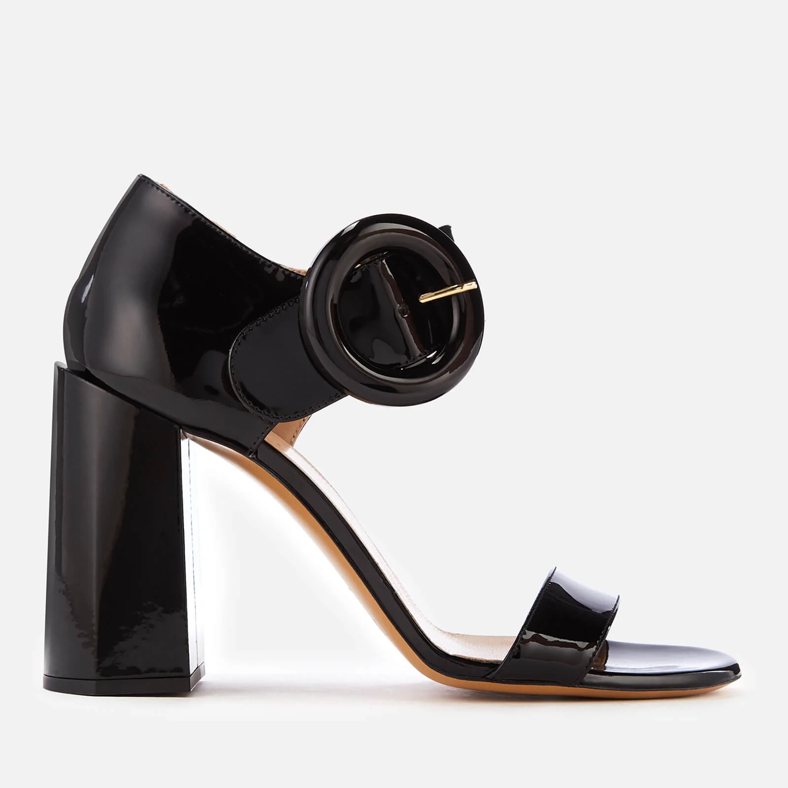 Mulberry Women's Block Heeled Sandals - Black Image 1