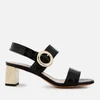 Mulberry Women's Block Heeled Sandals - Black/Gold - Image 1