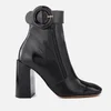 Mulberry Women's Patent Block Heel Ankle Boots - Black - Image 1