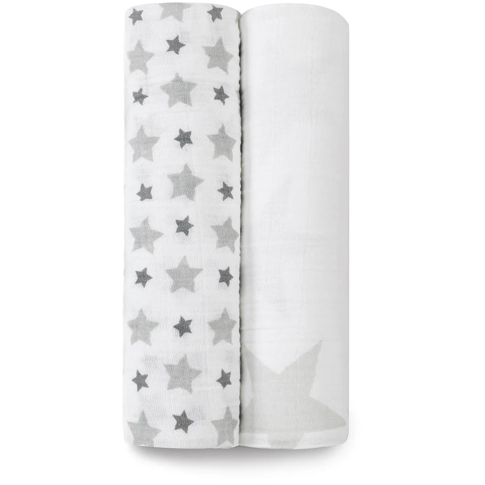 aden + anais Classic Swaddle 2-Pack Twinkle Image 1