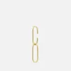 Maria Black Women's Oval Link Earring - Gold - Image 1