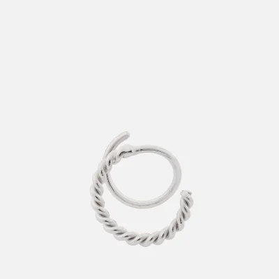 Maria Black Women's Sofia Twirl Earring Right - Silver