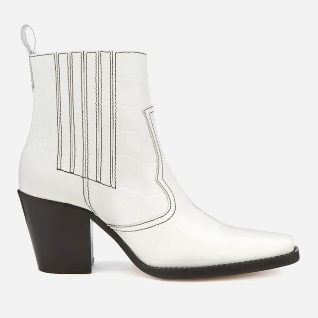 Ganni Women's Callie Boots - Bright White