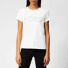 MICHAEL MICHAEL KORS Women's Kors Stud T-Shirt - White - Image 1