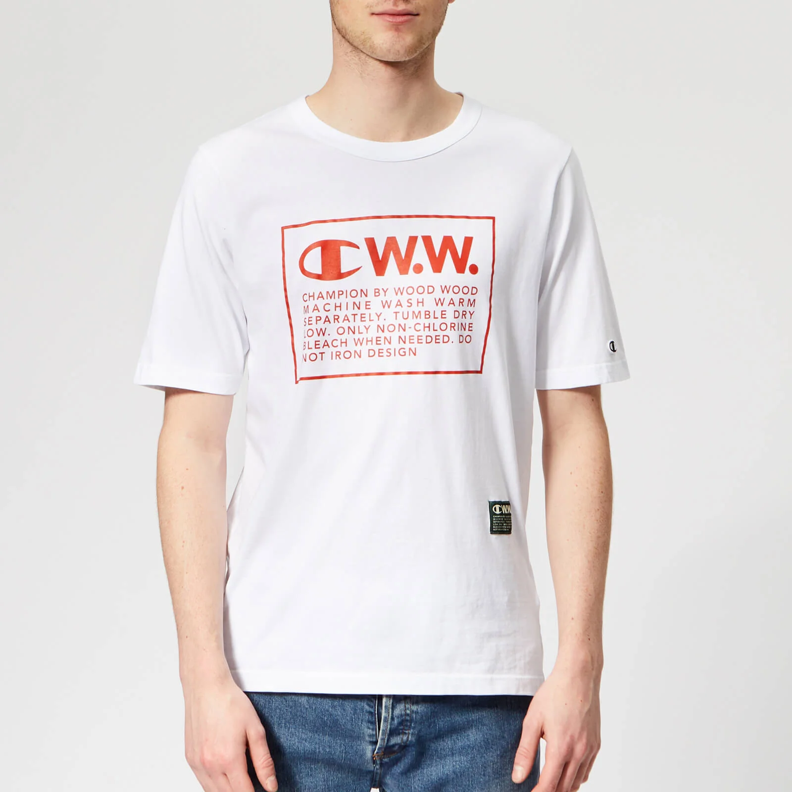 Champion X WOOD WOOD Men's Rick T-Shirt - White Image 1