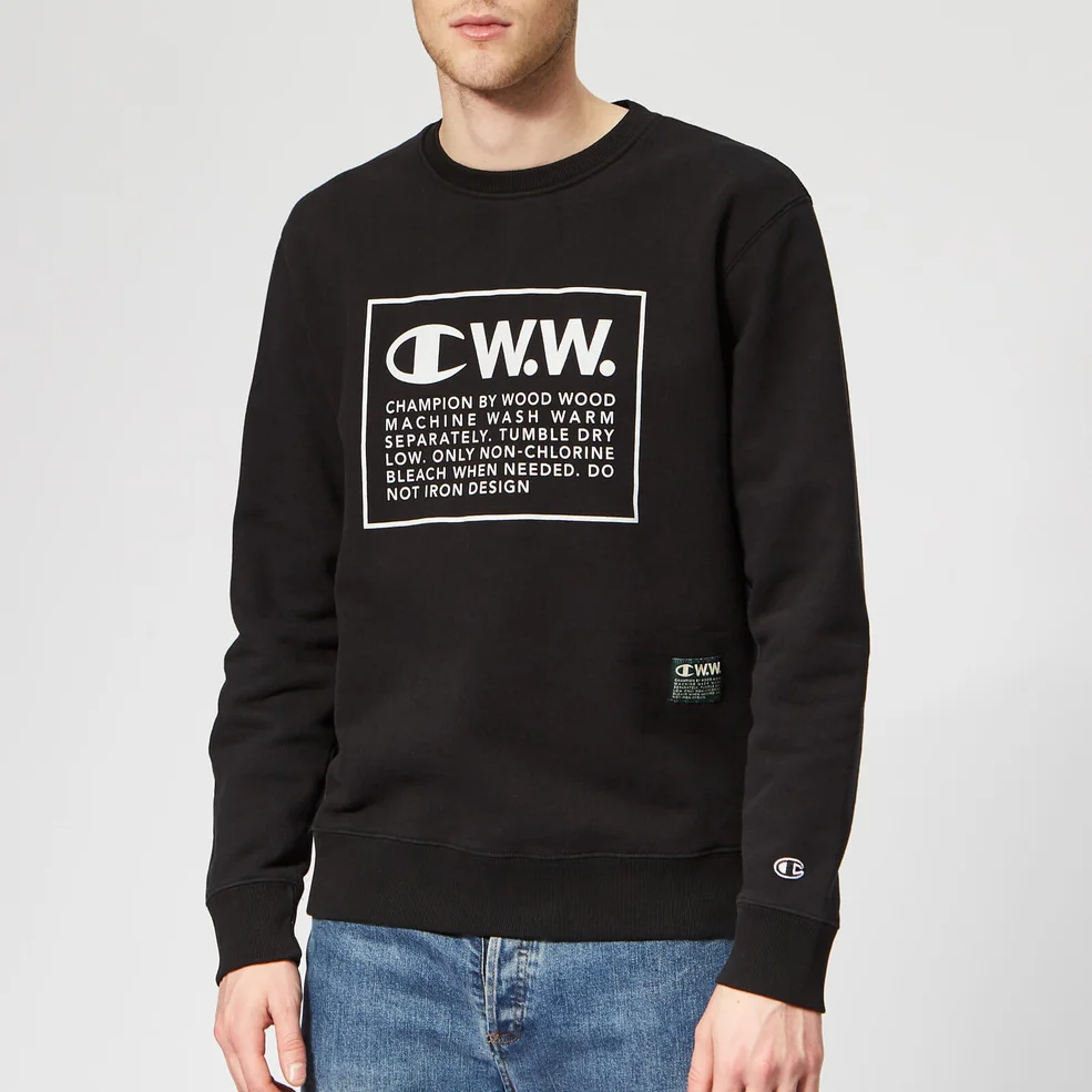 Champion X WOOD WOOD Men's Rodney Sweatshirt - Black Image 1