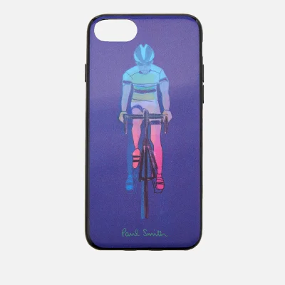 Paul Smith Men's Cycling iPhone 8 Case - Purple