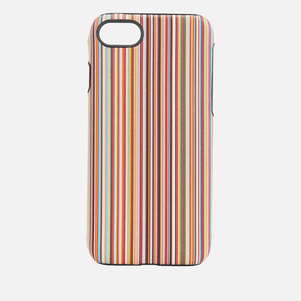 Paul Smith Men's Multi Stripe iPhone 8 Case - Multi Image 1