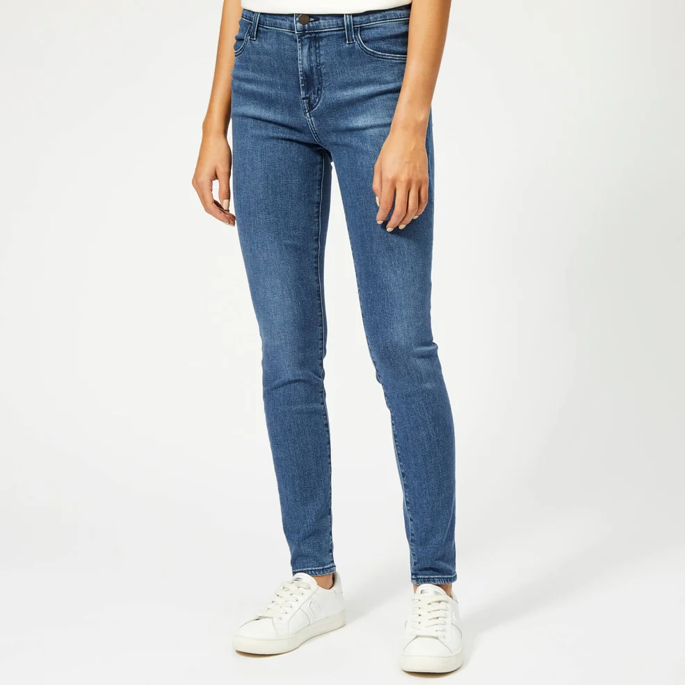 J Brand Women's Maria High Rise Skinny Jeans - Earthy Image 1
