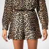 Ganni Women's Cedar Shorts - Leopard - Image 1