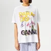 Ganni Women's Davies T-Shirt - Bright White - Image 1