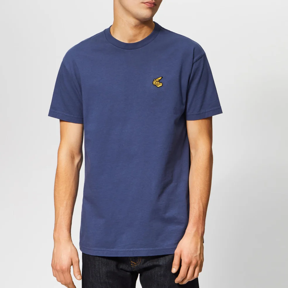 Vivienne Westwood Anglomania Men's Boxy T-Shirt - Navy Image 1
