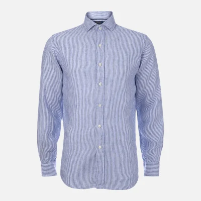 Polo Ralph Lauren Men's Linen Spead Estate Shirt - Blue