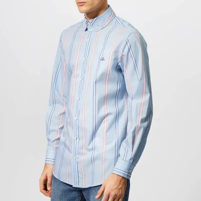 Vivienne Westwood Men's Pyjama Stripe Shirt - Blue