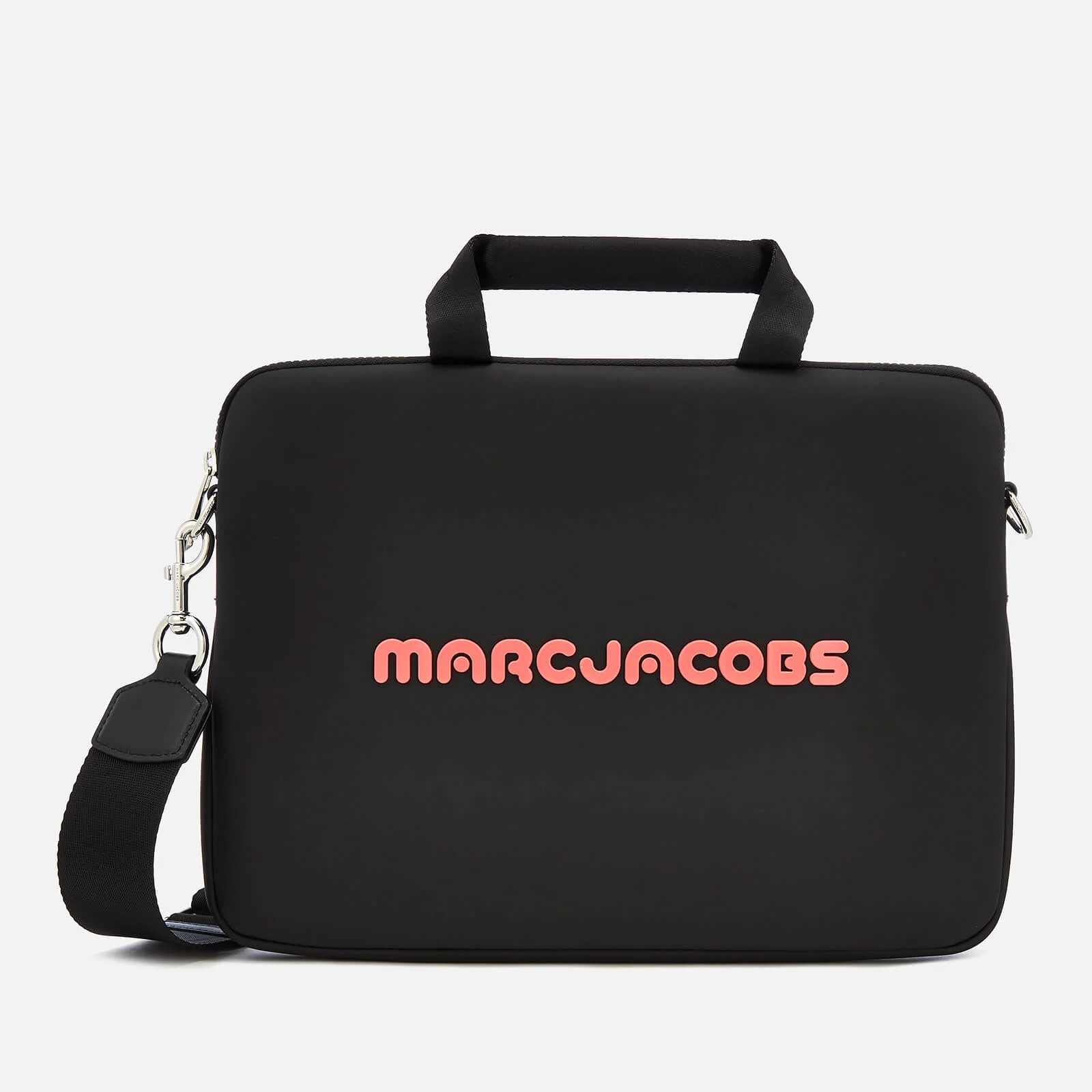 Marc Jacobs Women's 13" Commuter Case - Black/Coral Image 1