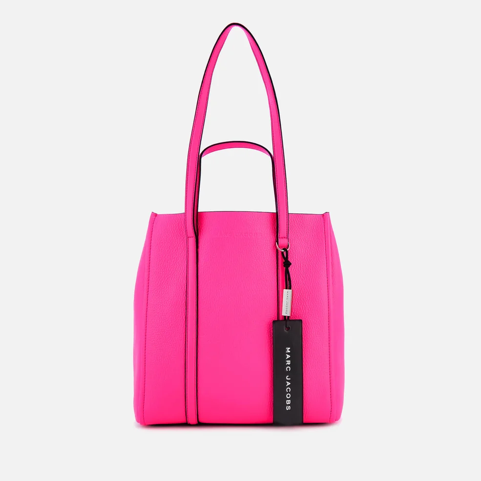 Marc Jacobs Women's The Tag Tote 27 Bag - Bright Pink Image 1