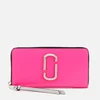 Marc Jacobs Women's Snapshot Continental Wallet - Bright Pink Multi - Image 1