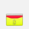 Marc Jacobs Women's Snapshot Card Case - Bright Yellow Multi - Image 1