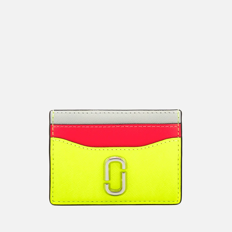 Marc Jacobs Women's Snapshot Card Case - Bright Yellow Multi Image 1