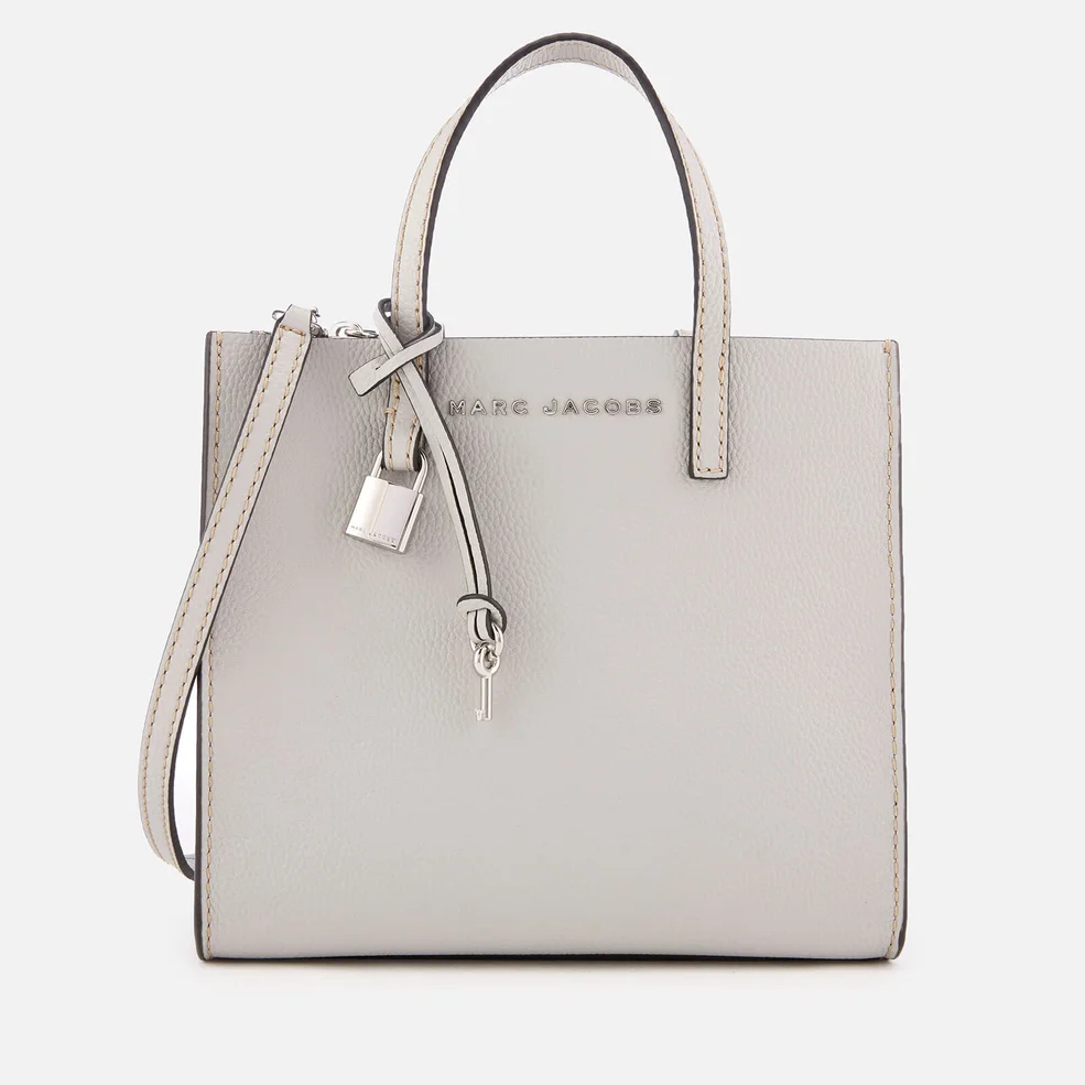 Marc Jacobs Women's Mini Grind Tote Bag - Ghost Grey Image 1