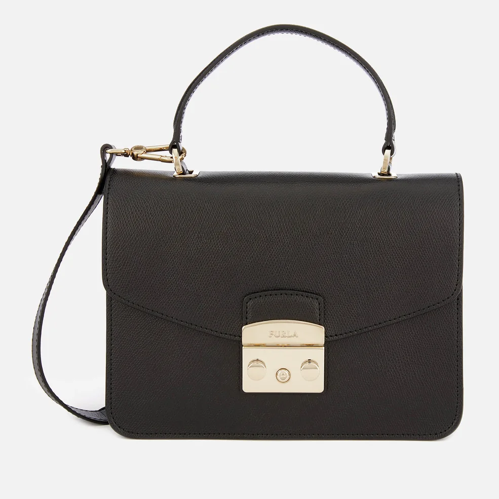Furla Women's Metropolis Small Top Handle Bag - Black Image 1